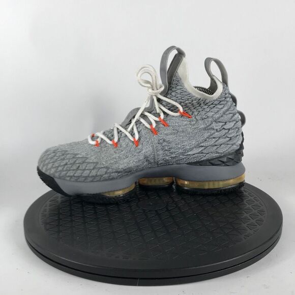 Nike LeBron 15 XV Gray Basketball Shoes 922811-080 Women’s Size 8 (6.5Y) - Picture 9 of 11